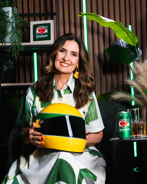 Guaraná Antarctica — Capacete do Senna — 01