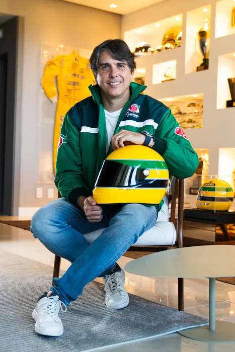 Guaraná Antarctica — Capacete do Senna — 02